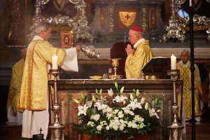 ChristKönig-Messe mit Bischof Küng Inzensierung