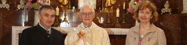 Pfr. Sommerer - 50 Jahre Priester St.Peter in der AU, 08.08.2021 Pfr. Sommerer feierte sein goldenes Priesterjubiläum Der Sohn des langjährigen Mesners,...