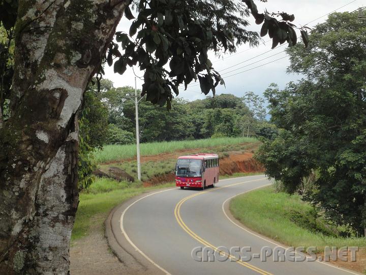 5-22.JPG - Lokale Busse in Costa Rica sind günstig, aber nie pünktlich, die im Fernverkehr entsprechen unseren Standards.