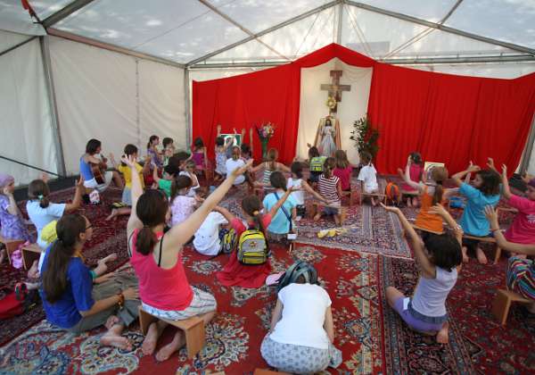 KinderProgramm mit Beichte