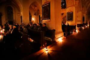 Rorate-Messe in der Stiftskirche Seitensttetten